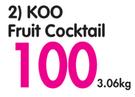 Koo Fruit Cocktail-3.06Kg