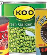 Koo Fresh Garden Peas-3Kg