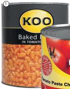 Koo Beans In Tomato Sauce-3.06Kg