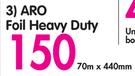 Aro Foil Heavy Duty-70m x 440mm