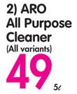 Aro All Purpose Cleaner (All Variants)-5L