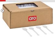 Aro Tea Spoons Plastic White-500's