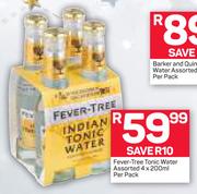 Fever Tree Tonic Water-4X200ml 