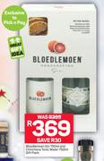 Bloedlemoen Gin 750ml And Chinchona Tonic Water-750ml