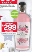 Chelsea Lane Pink Gin-750ml