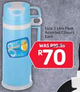 Exco 1Ltr Flask Assorted Colours-Each
