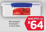 Sistema Rectangular Foodsaver 2Ltr-Each