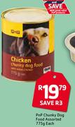 PnP Chunks Dog Food Assorted-775g Each
