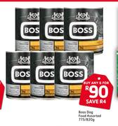 Boss Dog Food Assorted-6 x 775/820g 