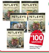 Petley's Dog Food Assorted-5 x 775g