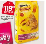 Purina Friskies Dry Cat Food Assorted-2.9Kg Each