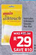 Hercules Silktouch Gloves-Per Pair