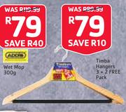Timba Hangers 3 + 2 Free Pack