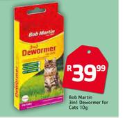 Bob Martin 3 In 1 Dewormer For Cats-10Kg