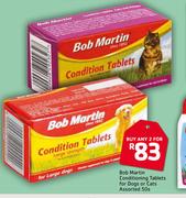 Bob Martin Conditioning Tablets For Dogs Or Cats Assorted-2 x 50s