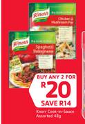 Knorr Cook In Sauce Assorted-2 x 48g