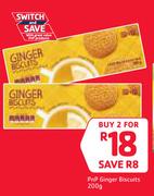 PnP Ginger Biscuits-2 x 200g