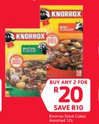 Knorrox Stock Cubes Assorted-2 x 12s