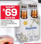 Hoegaarden Beer Non Returnable Bottles-4X330ml