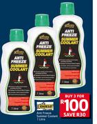 Shield Anti Freeze Summer Coolant-3 x 1Ltr