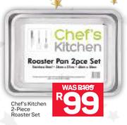 Chef's Kitchen 2 Piece Roaster Set