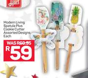 Modern Living Spatula Plus Cookie Cutter-Each