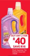 Plush Supreme Tile Cleaner Assorted-2 x 750ml