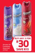 Airoma Air Freshener Assorted-3 x 225ml