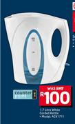 Counter Point 1.7Ltr White Corded Kettle ACK1711