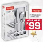 Prestige 16 Piece Basic Cutlery Set