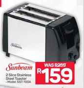 Sunbeam 2 Slice Stainless Steel Toaster(SST-100A)
