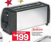 Sunbeam 4 Slice Stainless Steel Toaster(SST-400A)
