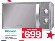 Hisense 20Ltr Metallic Microwave(H20MOMMI)