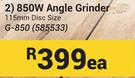 Ryobi 850W Angle Grinder G-850 585533-Each
