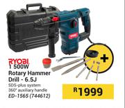 Ryobi 1500W Rotary Hammer Drill 6.5J ED-1565 744612
