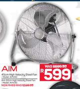 Aim 45cm High Velocity Steel Fan(AHV40)
