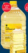 PnP Pure Sunflower Oil-5Ltr