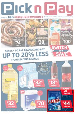 Pick n Pay KZN : Switch And Save (03 Apr - 15 Apr 2018), page 1