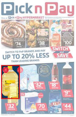 Pick n Pay KZN : Switch And Save (03 Apr - 15 Apr 2018), page 1