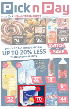 Pick n Pay KZN : Switch And Save (03 Apr - 15 Apr 2018), page 1