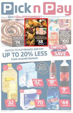 Pick n Pay KZN : Switch And Save (03 Apr - 15 Apr 2018), page 1