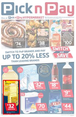 Pick n Pay KZN : Switch And Save (03 Apr - 15 Apr 2018), page 1