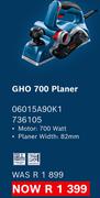 Bosch GHO 700 Planer 06015A90K1 736105