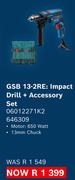 Bosch GSB 13-2RE: Impact Drill + Accessory Set 06012271K2 646309