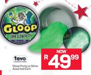 Tevo Gloop Putty Or Slime-Each