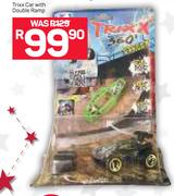Trixx Car With Double Ramp