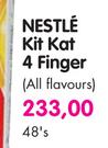 Nestle Kit Kat 4 Finger (All Flavours)-48's