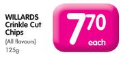 Willards Crinkle Cut Chips (All Flavours)-125g