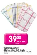 Cateres Choice 30cm x 30cm Dish Swabs
