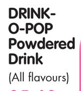 Drink-O-Pop Powdered Drink (All Flavours)-72 x 5g